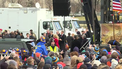 US anti-abortion camp rallies in DC with Trump's backing