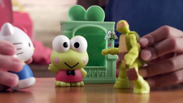 Teenage Mutant Ninja Turtles and Hello Kitty Happy Meal McDonalds TV Commercial 2016