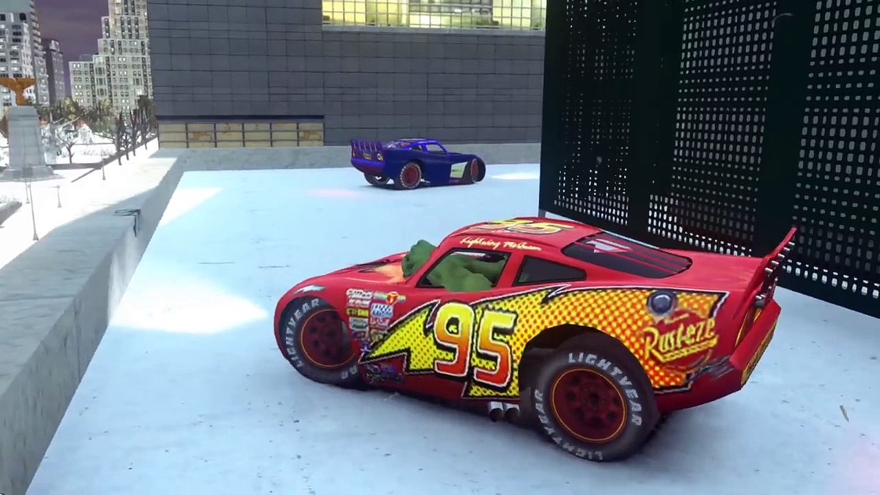 Spider-man, HULK, Superman, Captain America, Ironman & Superman Custom Lightning Mcqueen Cars!