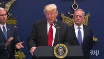 Trump announces executive actions on military, 'new vetting measures' for refugees