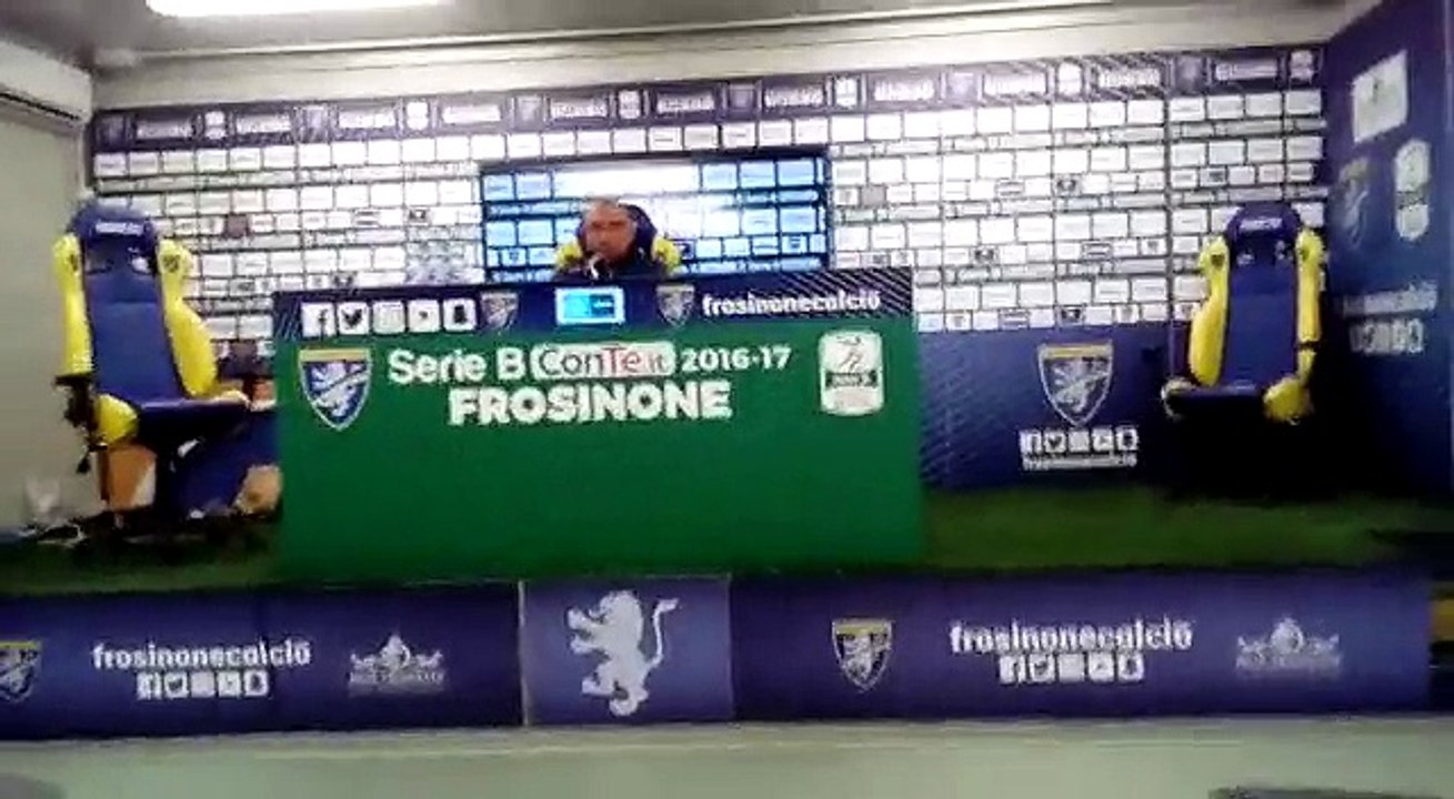 Cristian Brocchi su Inzaghi (Frosinone-Brescia)