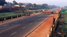 Rehearsal For Republic Day By Delhi Police
