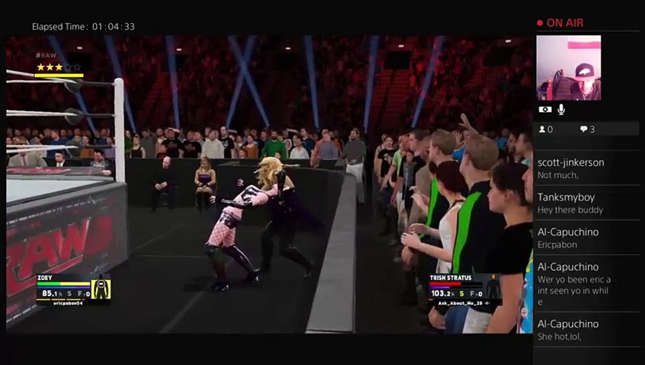 ericpabon54's also get less view in trolls like block then ps4 Live PS4 Broadcast (326)
