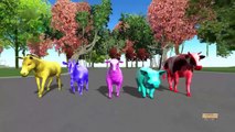 Surprise eggs frozen eggs Street Vehicles names - Dinosaur finger Family 3d Rhymes animated