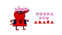 peppa pig disfraces Spider Man