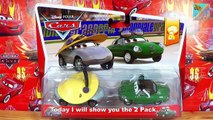 Disney Pixar Cars, new dicast 2 Pack Kimberly Rims & Carinne Cavvy 1:55 Scale Mattel