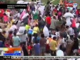 NTG: Ilang evacuees sa Baseco Compound, nagkagulo habang ipinapamigay ang donasyon sa kanila