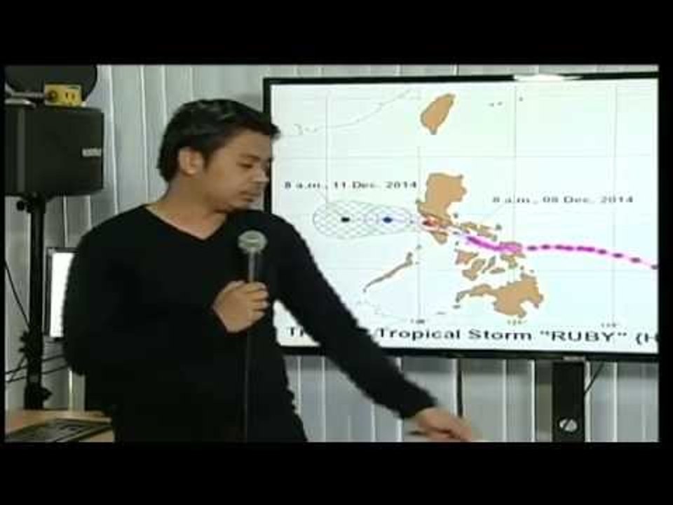 Livestream: PAGASA presscon on Typhoon Ruby