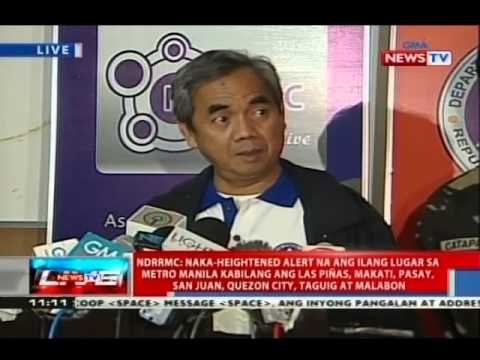 NTVL: NDRRMC: Posibleng bahain ang ilang lugar sa NCR mamayang hapon hanggang gabi