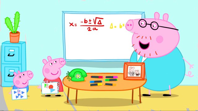 Coloring Pages Peppa Pig Daddy Pigs Office. Peppa Coloring Book #28