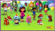Kids Games Dora the Explorer Nick Jr Puppies Bubble Guppies Party Racer! Full Game Episode new