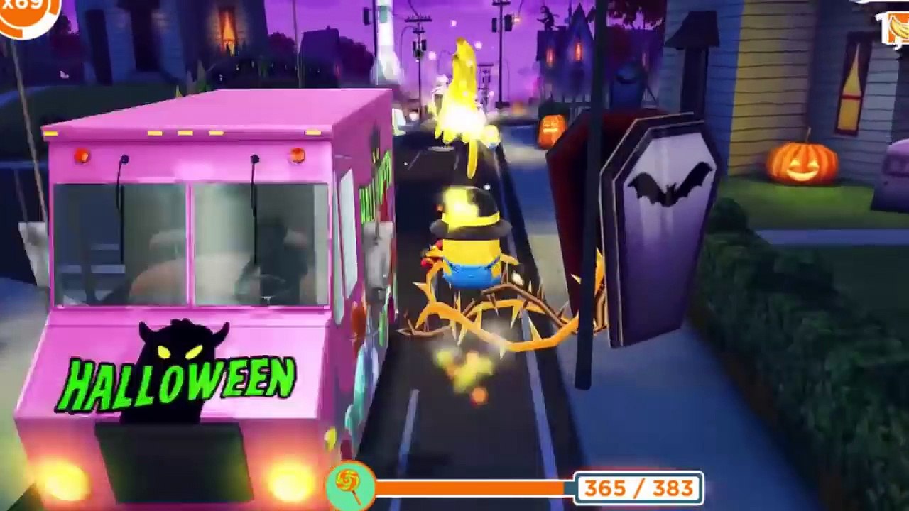 Despicable Me 2 Minion Rush Game Episodes - Fireman and Ghost Minion Episode