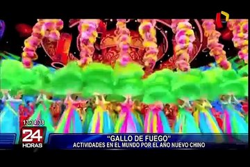 Así se celebró la llegada del Año del Gallo de Fuego en el mundo