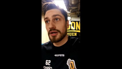 Rouen - Bordeaux, itw Florian Chakiachvili