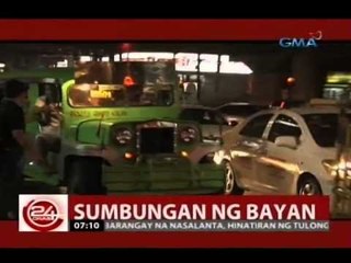 24 Oras: Mga jeepney na patay ang headlights tuwing gabi, inireklamo