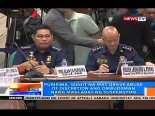 NTG: Ombudsman, pinagpapaliwanag ng CA kaugnay sa suspensyon ni Purisima