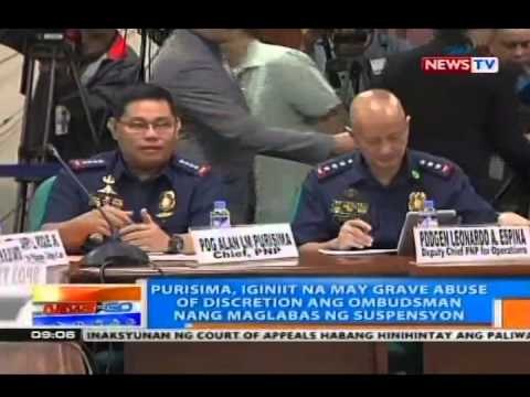 NTG: Ombudsman, pinagpapaliwanag ng CA kaugnay sa suspensyon ni Purisima
