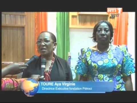 La fondation Petroci solidaire du ministère de l'education à travers un don de craie