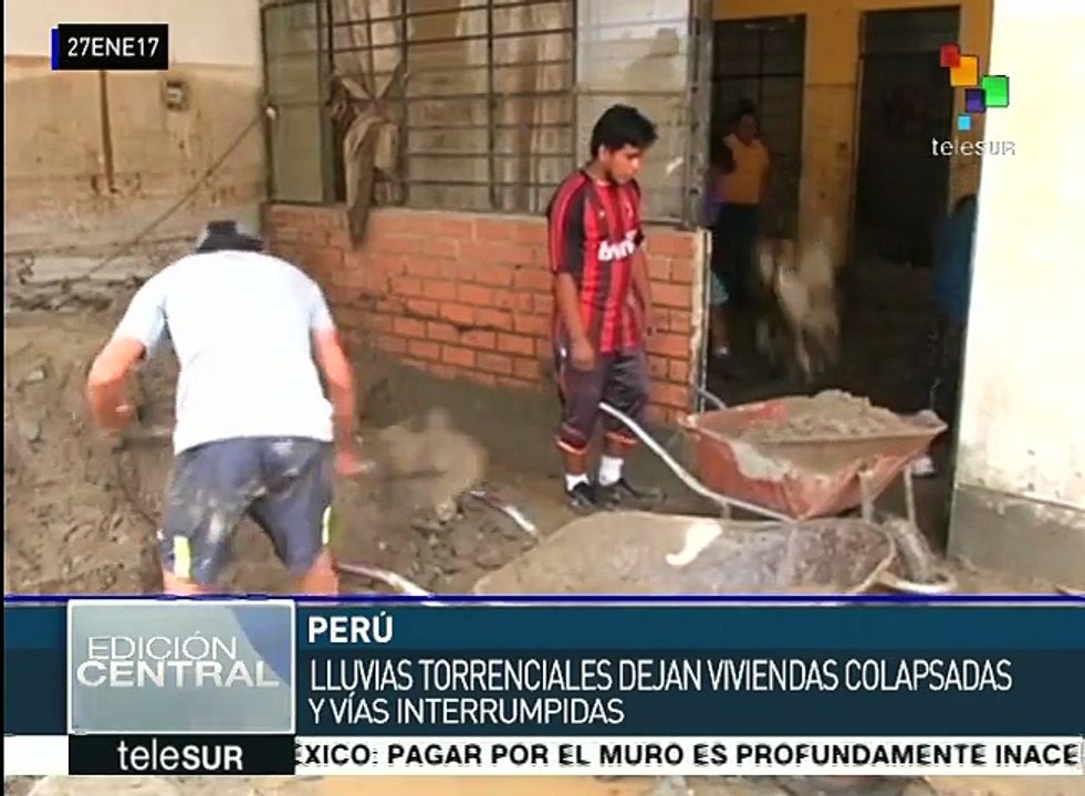 Regiones peruanas son devastadas por lluvias e inundaciones