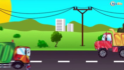 Cars and Trucks Cartoon about The Truck with dangerous cactus - Kids Cartoons Episode 3