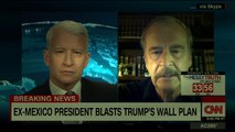 Former Mexican President Vicente Fox Said Donald Trump's Border Wall Is A Waste Of Taxpayers' Money! 