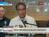 BT: Press conference ni DILG Sec. Mar Roxas