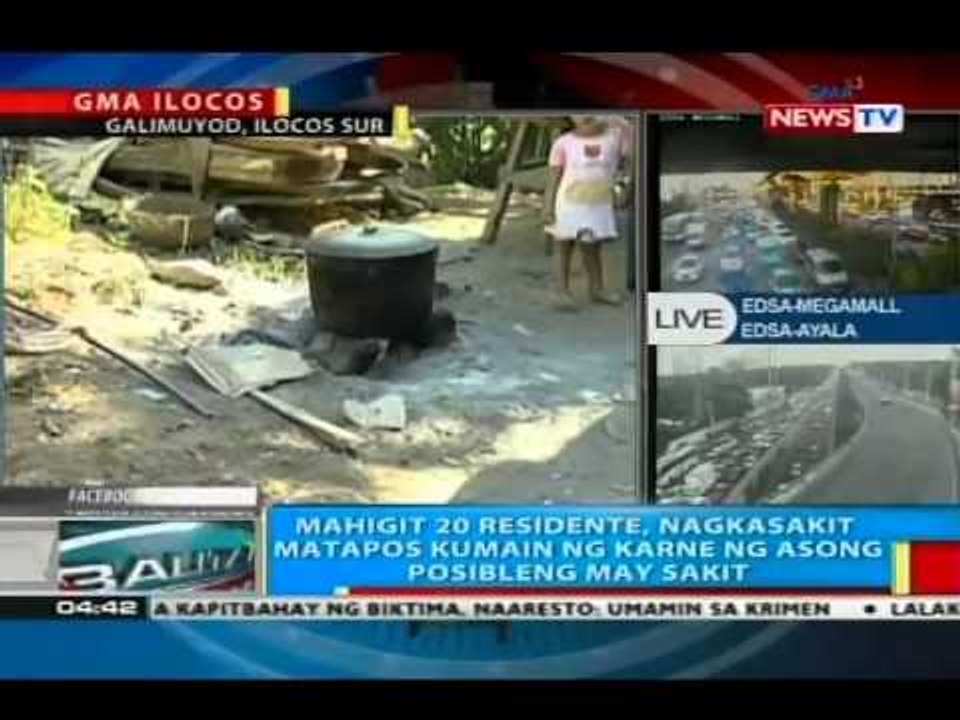 Mahigit 20 residente sa Ilocos Sur, nagkasakit matapos kumain ng karne ng asong posibleng may sakit