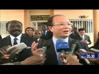 Replay du Journal de 20h30 sur la Crtv Cameroun  Les Lions à Libreville