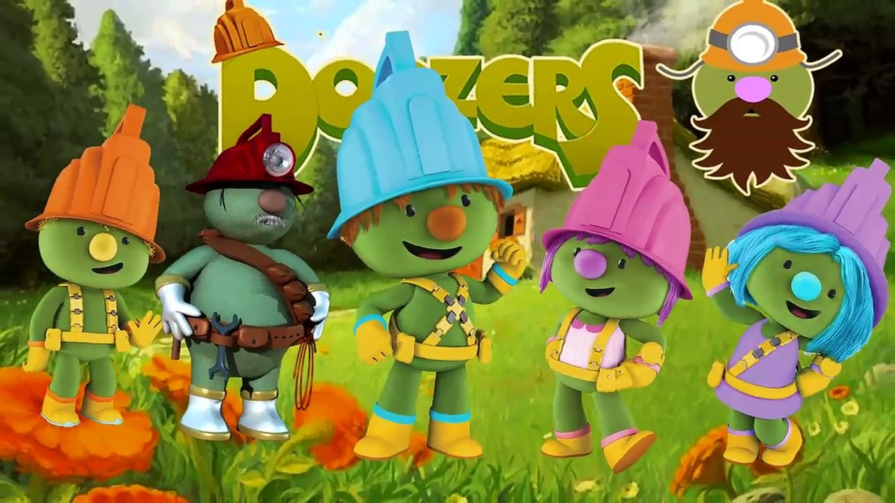 Doozers new Finger Family | Nursery Rhyme for Children | 4K Video