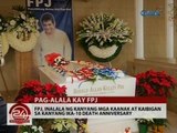 24 Oras: FPJ, inalala ng mga kaanak at kaibigan sa kanyang ika-10 death anniversary