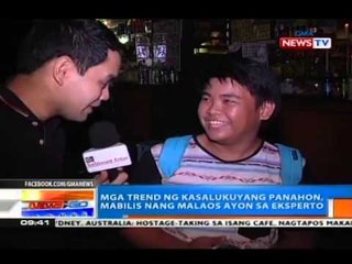 NTG: Eksperto: Mga trend ng kasalukuyang panahon, mabilis nang malaos