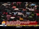UB: Libu-libong deboto, dumagsa sa unang araw ng Simbang Gabi sa Our Lady of Manaoag Shrine