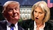 Trump May meeting: President Trump meets with UK Prime Minister Theresa May - TomoNews