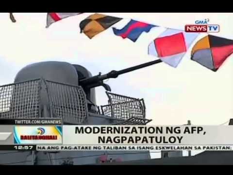 BT: Modernization ng AFP, nagpapatuloy