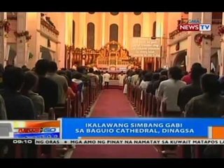 NTG: Ika-2 Simbang Gabi sa Baguio Cathedral, dinagsa