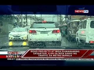 SONA: Road projects at mga dumaraming sasakyan, ilan sa mga sanhi ng traffic sa Metro Manila