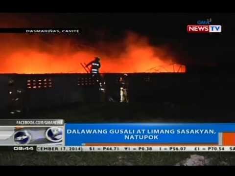 NTG: 2 gusali at 5 sasakyan, natupok sa Dasmariñas, Cavite