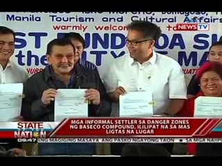 SONA: Mga informal settler sa danger zone ng Baseco compound, ililipat na sa mas ligtas na lugar