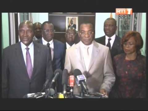 Dialogue gouvernement-Opposition:le 1er ministre Kablan s'est entretenu avec Affi Nguessan