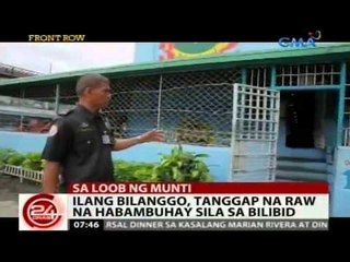 24Oras: Ilang bilanggo, tanggap na raw na habambuhay sila sa Bilibid