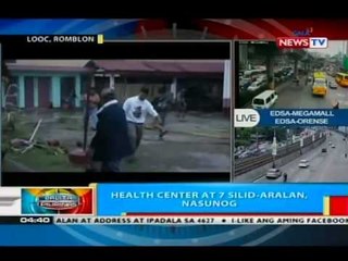 BP: Health center at 7 silid-aralan sa Looc, Romblon, nasunog