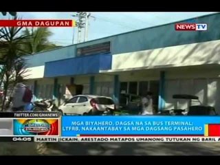 Ilang magbabakasyon para sa Christmas break, maagang bumiyahe