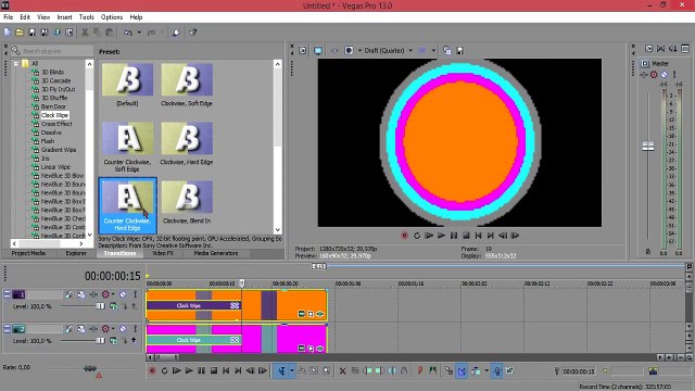 TUTORIAL TRANSIÇÃO 2D NO SONY VEGAS