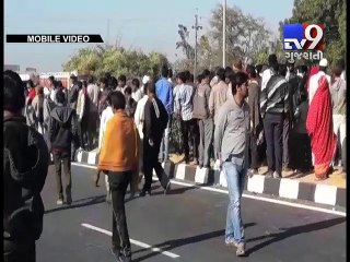 Banaskantha : Pedestrian killed after being hit by Car near Iqbalgarh - Tv9