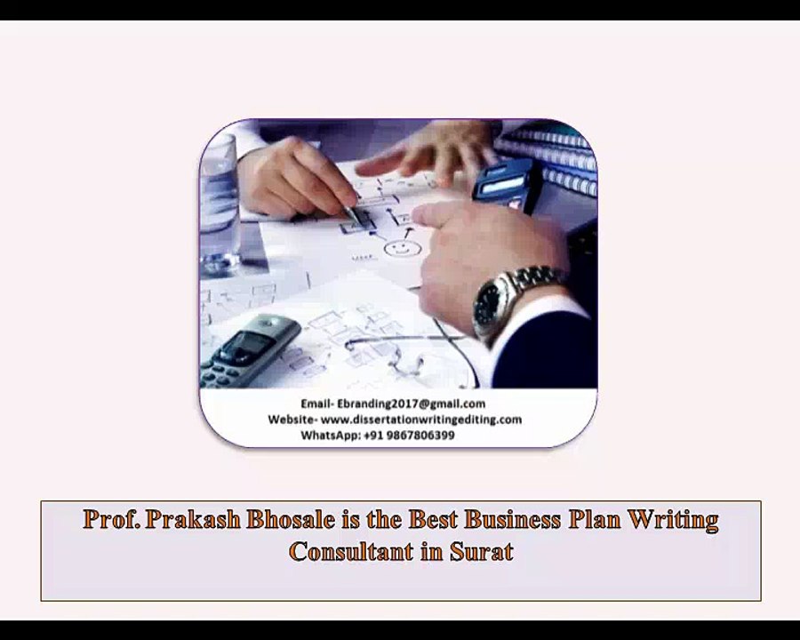 2.Prof. Prakash Bhosale is the Best Business Plan Writing Consultant in Surat