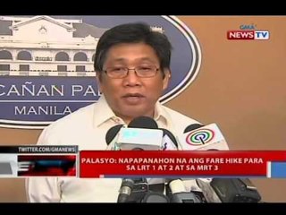 NTVL: Fare hike sa LRT 1 at 2 at sa MRT 3, nais paimbestigahan ng Bayan Muna party-list