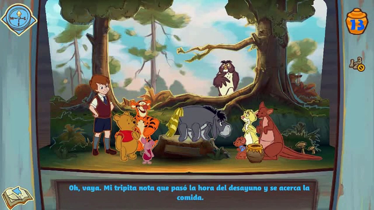 WINNIE THE POOH EN ESPAÑOL JUEGO DE LA PELICULA COMPLETO JUEGO PARA NIÑOS