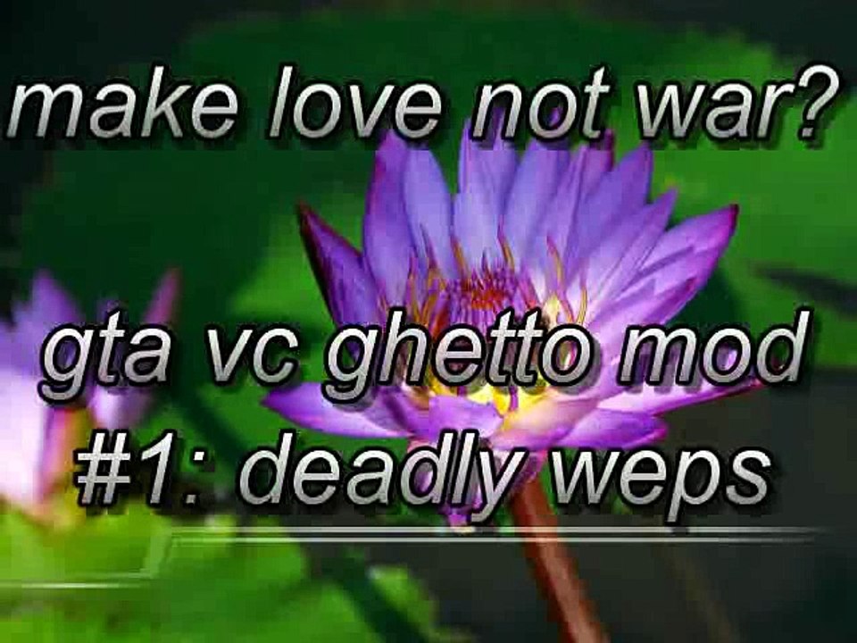 [VC] Old Ghetto Mod, showing deadly weapons for gangs (R6_ifngNB9I)