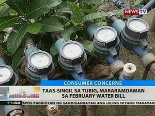 BT: Taas-singil ng tubig, mararamdaman sa February water bill
