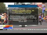 NTG: Ilang bahagi ng Roxas Blvd., isasara mamayang hapon para sa 2014 MMFF parade